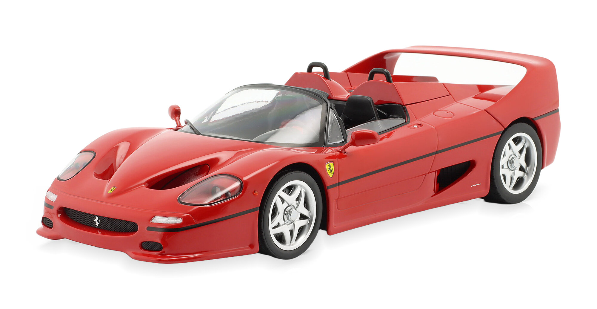 Модель коллекционная KK-SCALE Ferrari F50 convertible open 1995 red / феррари Ф50 кабриолет красный