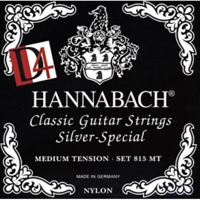 Hannabach 815MTDURABLE Black SILVER SPECIAL Струны для классической гитары