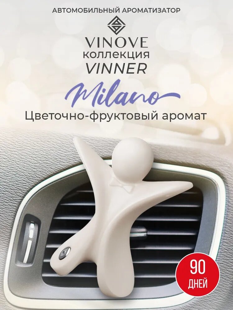 Автомобильный ароматизатор Vinove Vinner Милан человечек