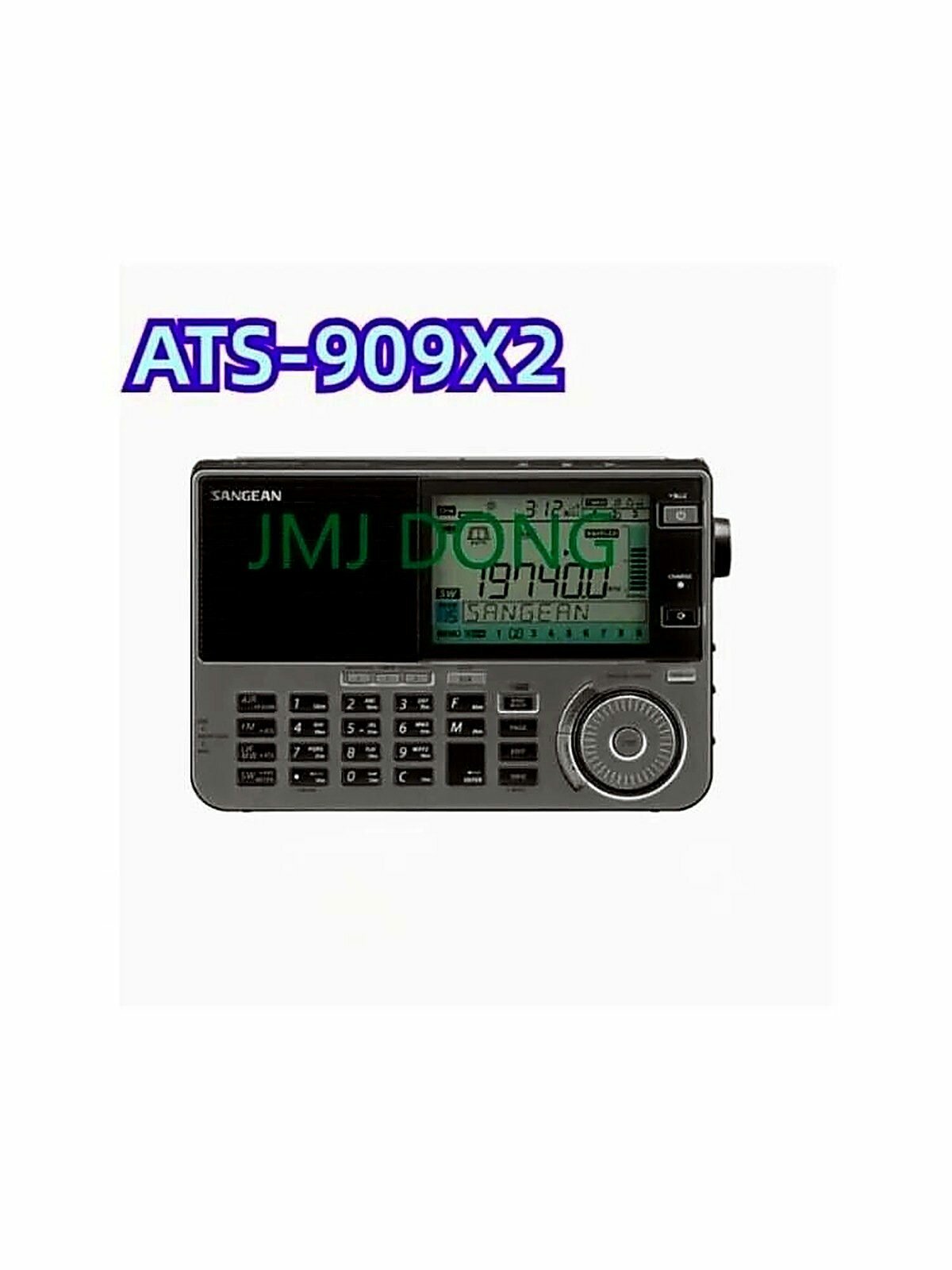 Магнитола Sangean ATS-909X2 Полночастотные радиостанции, 1.31 Вт, черно-серый