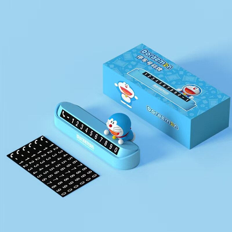 Hello Kitty Автовизитка для авто，Можно скрыть номер, магнитный дизайн，