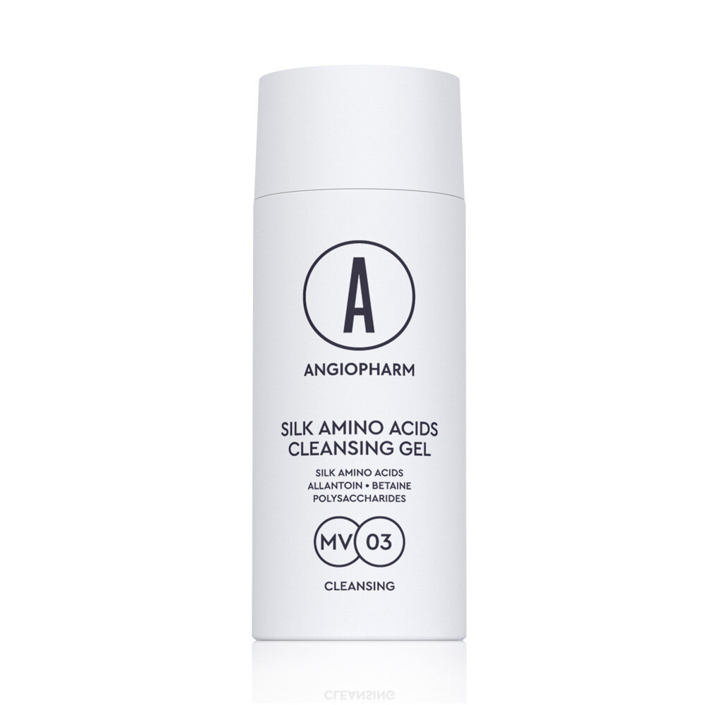 Angiopharm гель для умывания С аминокислотами шелка Silk Amino Acids Cleansing Gel 50 мл