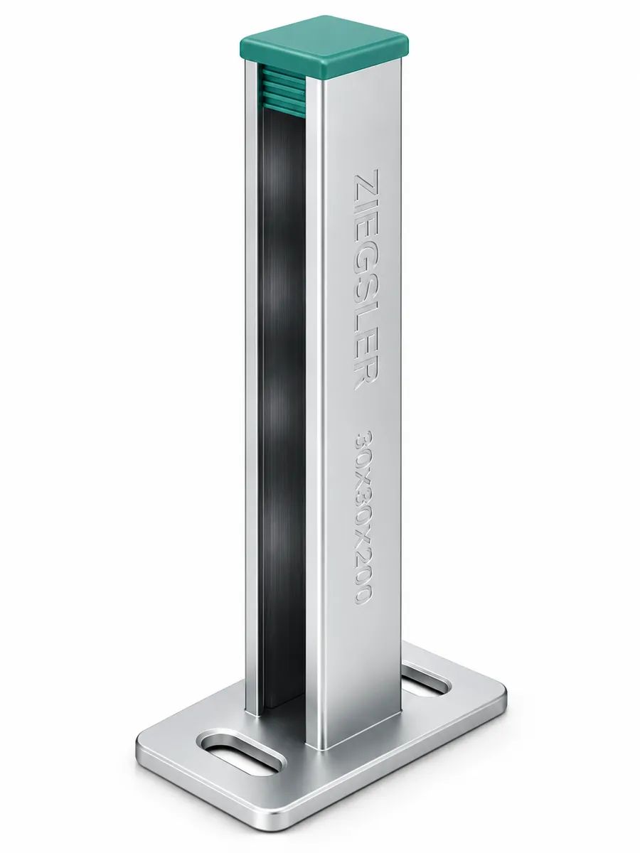 Консоль монтажная ZEISSLER 30x30x2 мм длина 400 мм