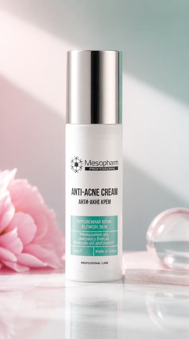Крем анти-акне 50 мл ANTI ACNE CREAM Мезофарм / Mesopharm professional
