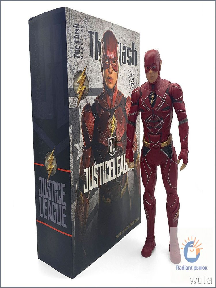 Фигурка супергероя The Flash, премиум, 6см, детализированная, для коллекционеров и подарков