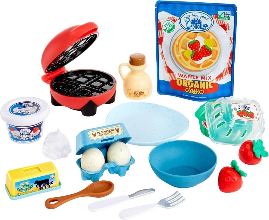 Игровой набор Little Tikes Creative Chefs для выпекания вафель, разноцветный