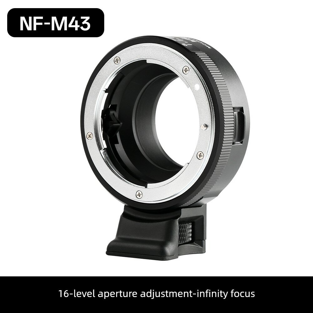 Переходник Viltrox NF-M43 для объективов F-разъема к камере с разъемом M4/3, совместим с камерами Panasonic Olympus