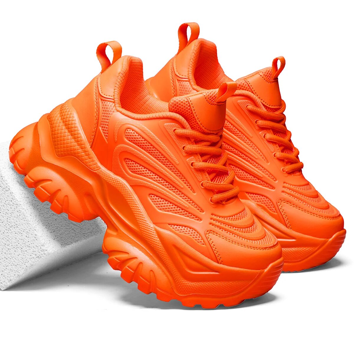 Кроссовки Casual Women Shoes Breathable Thick Sole Outdoor Leisure Female