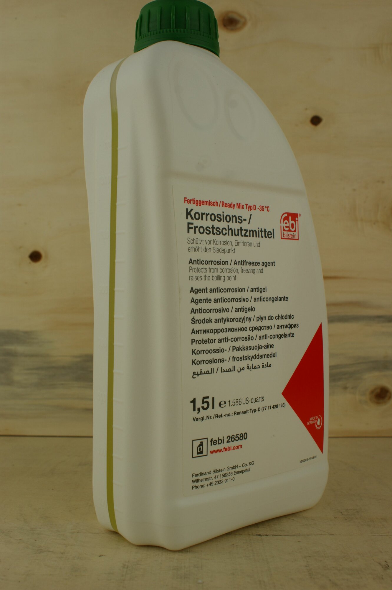 Антифриз Febi Ready Mix 30 C Зеленый 1.5 л