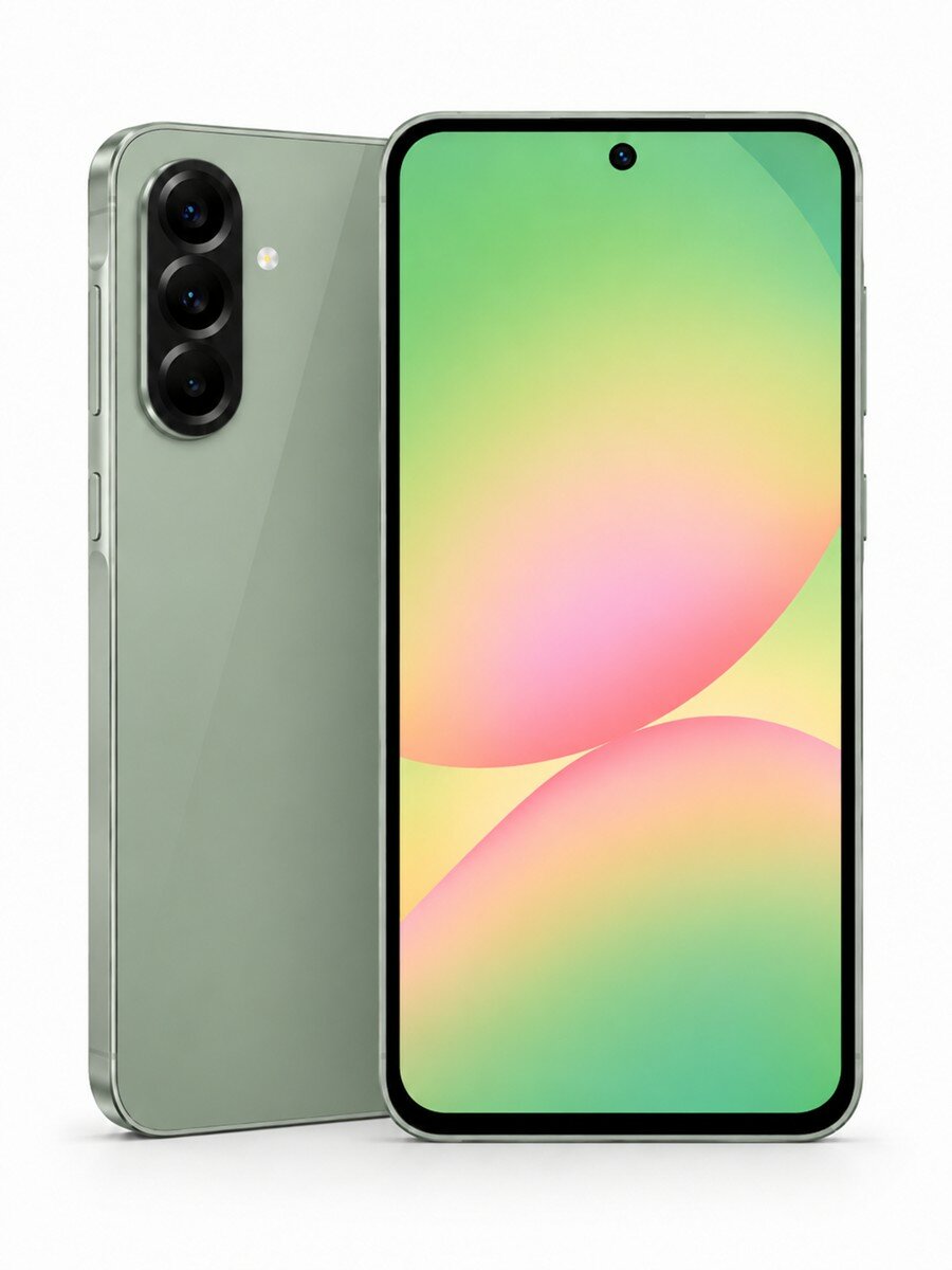Смартфон Samsung Galaxy A56 5G 8/256 ГБ, 6,7″ Super AMOLED, NFC, зелёный（A56-A566E/DS）