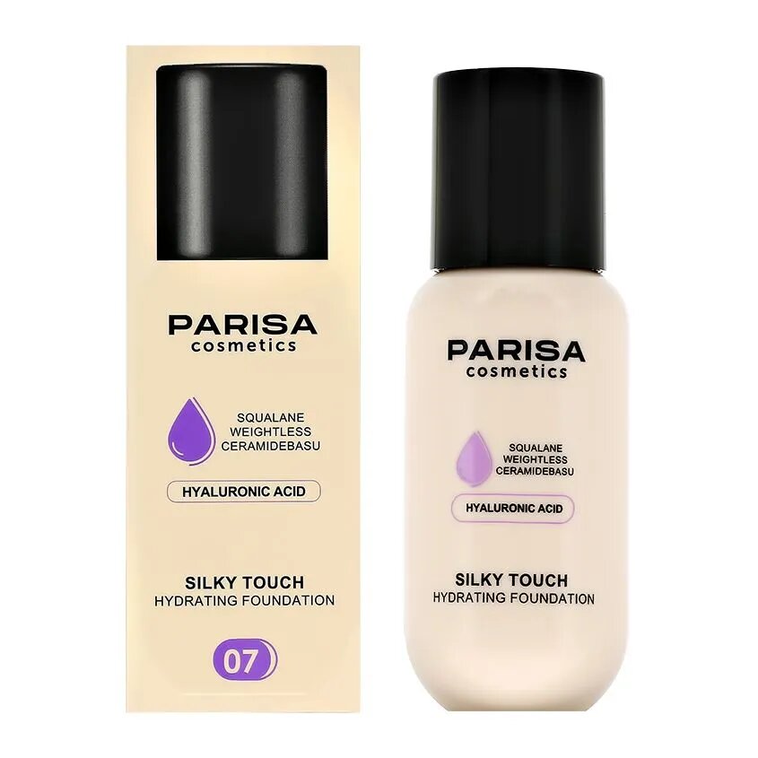 PARISA Крем тональный для лица SILKY TOUCH тон 07 Medium Biege