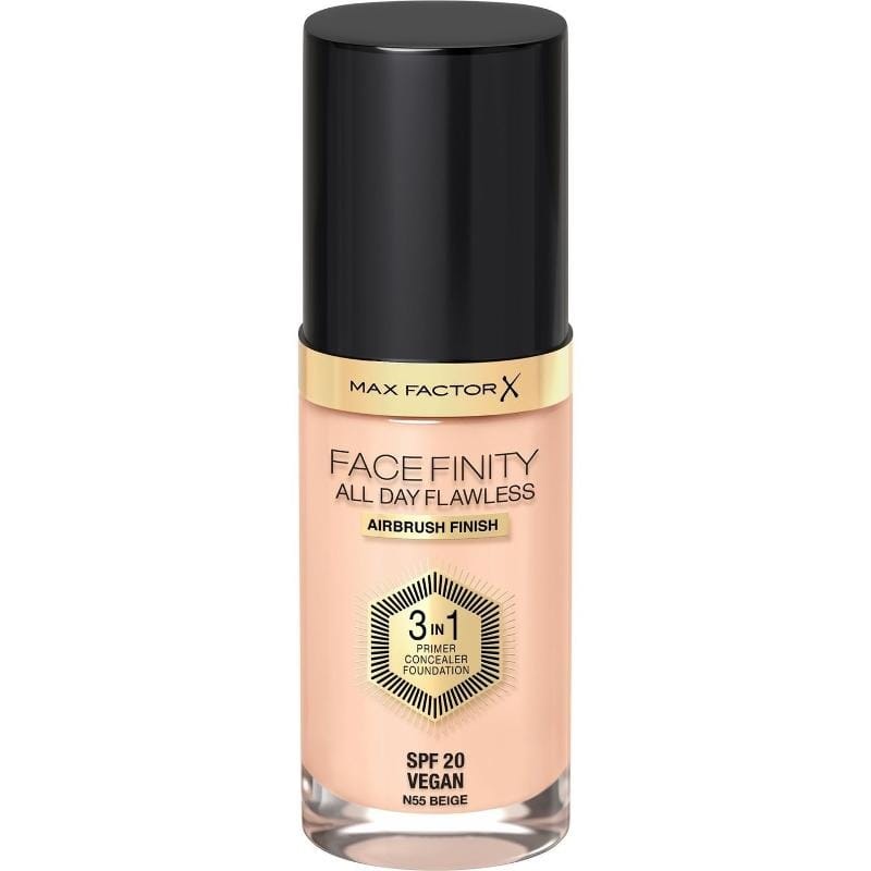 Тональный крем Max Factor Facefinity All Day Flawless 3in1, бежевый, 30 мл