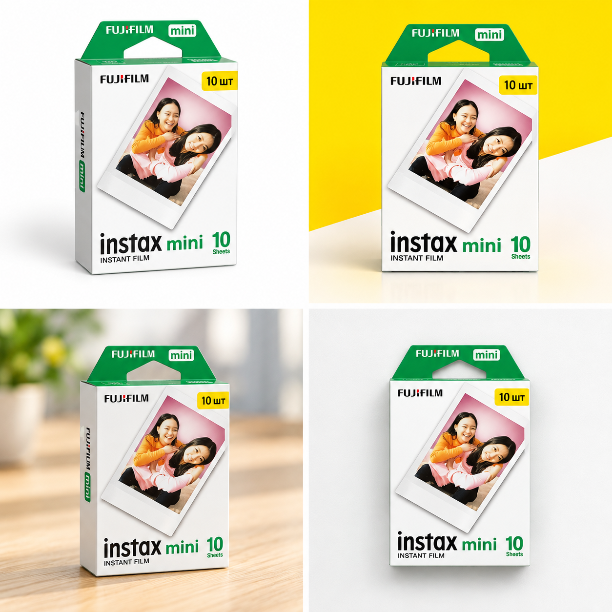 Картридж Fujifilm Instax Mini, Фотопленка Instax Mini, 10 снимков
