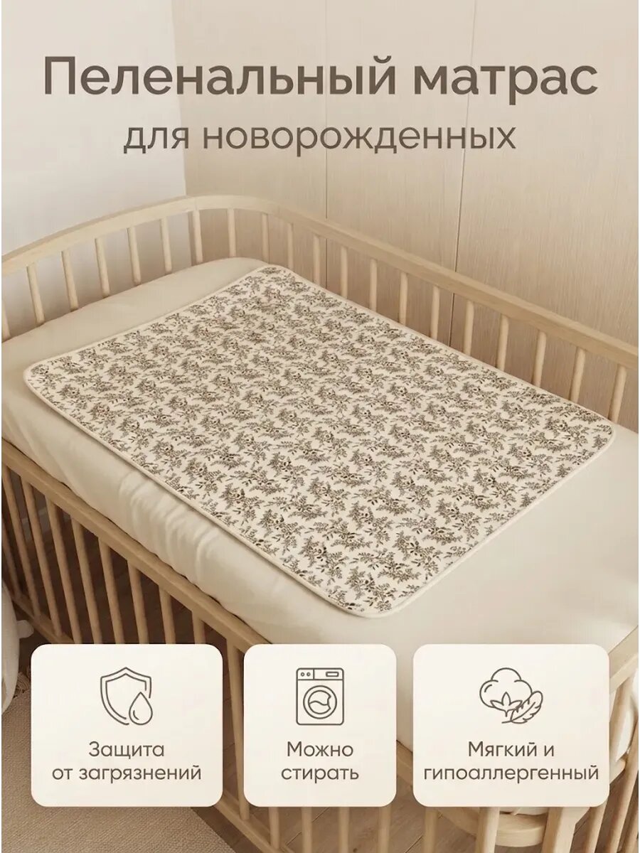 Пеленальный матрас 70x50 см дышащий