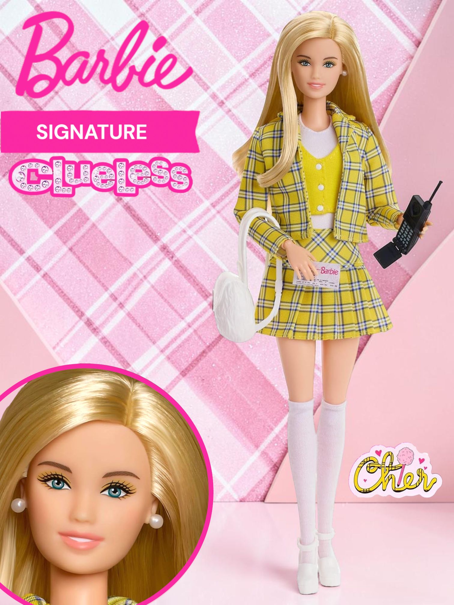 Кукла Barbie Signature Clueless Cher - Барби шарнирная Шер Хоровитц, JBJ34