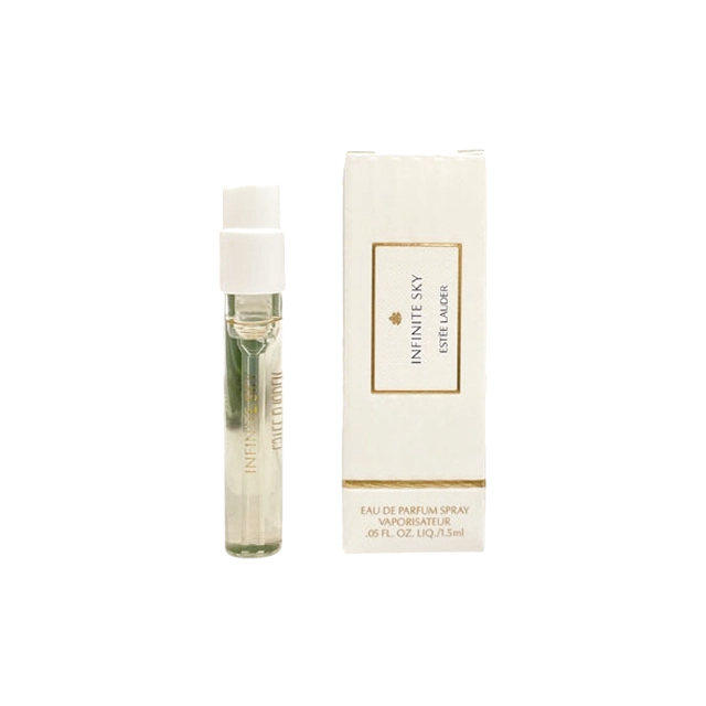Парфюмерная вода Estee Lauder Infinite Sky 1.5 пробник / Сэмпл аромата Эсте Лаудер Инфинит Скай / Миниатюра парфюма