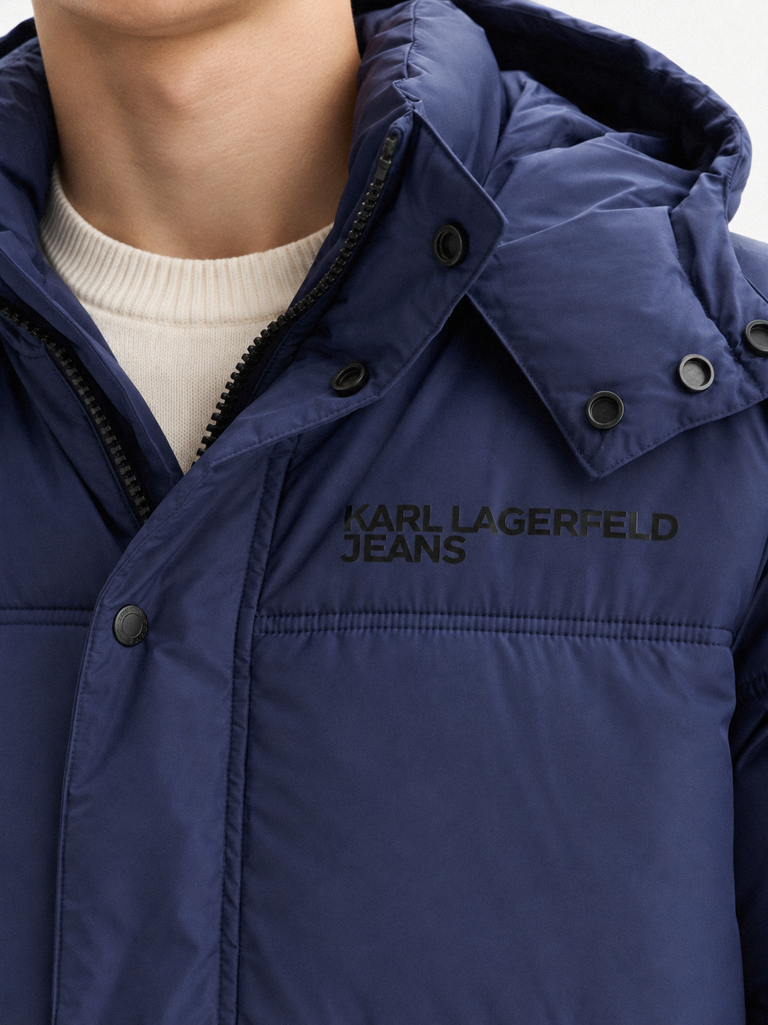 Куртка KARL LAGERFELD JEANS, размер XL, синий — фото 1