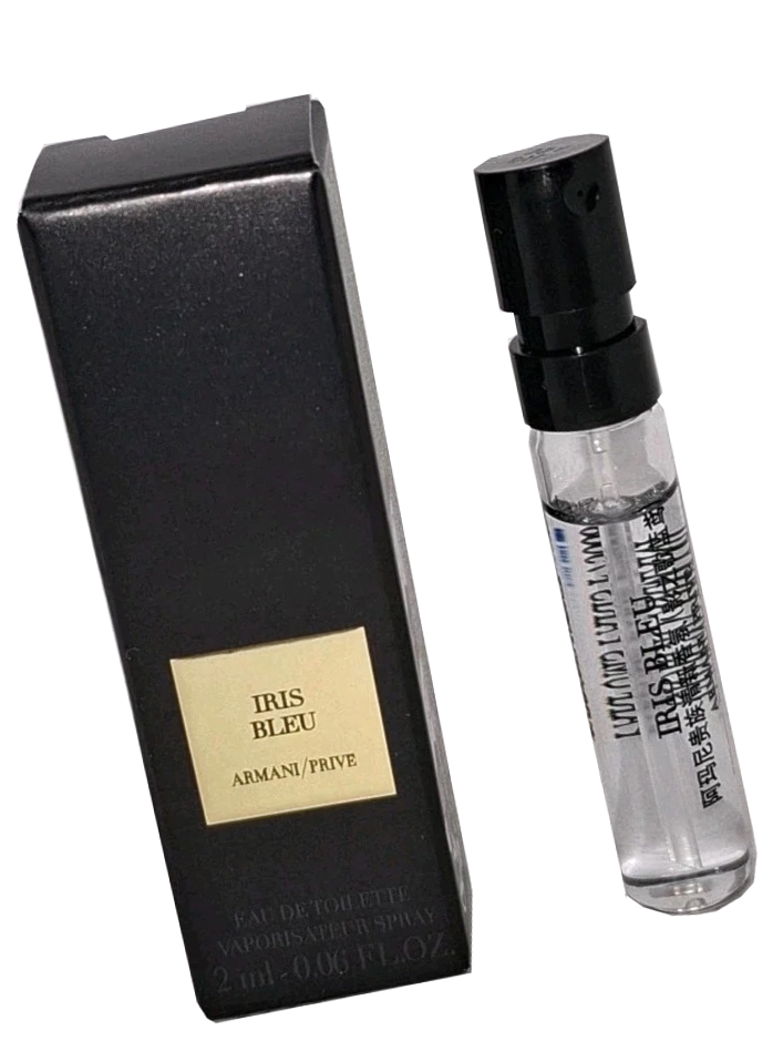 Парфюм в миниатюре: Туалетная вода Giorgio Armani Iris Bleu пробник 2 / Джорджио Армани Ирис Блю сэмпл