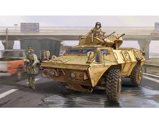 Trumpeter 1/35 Американская бронированная защитная машина M1117 "Гардиан"