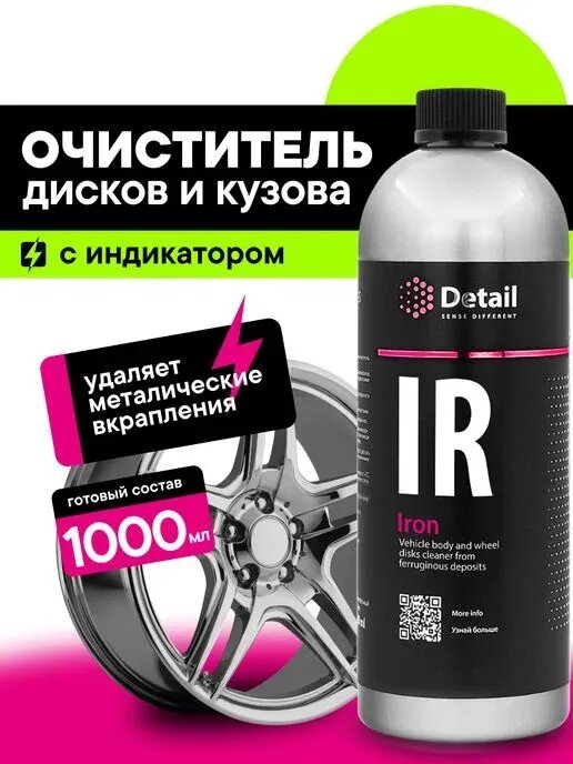 Iron IR, Очиститель дисков и кузова автомобиля, 1л