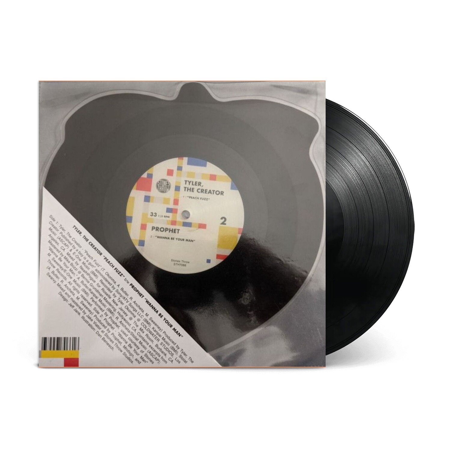 Виниловая Пластинка Tyler, The Creator & Prophet - Peach Fuzz / Wanna Be Your Man Vinyl, 10", Shape, Picture Disc,