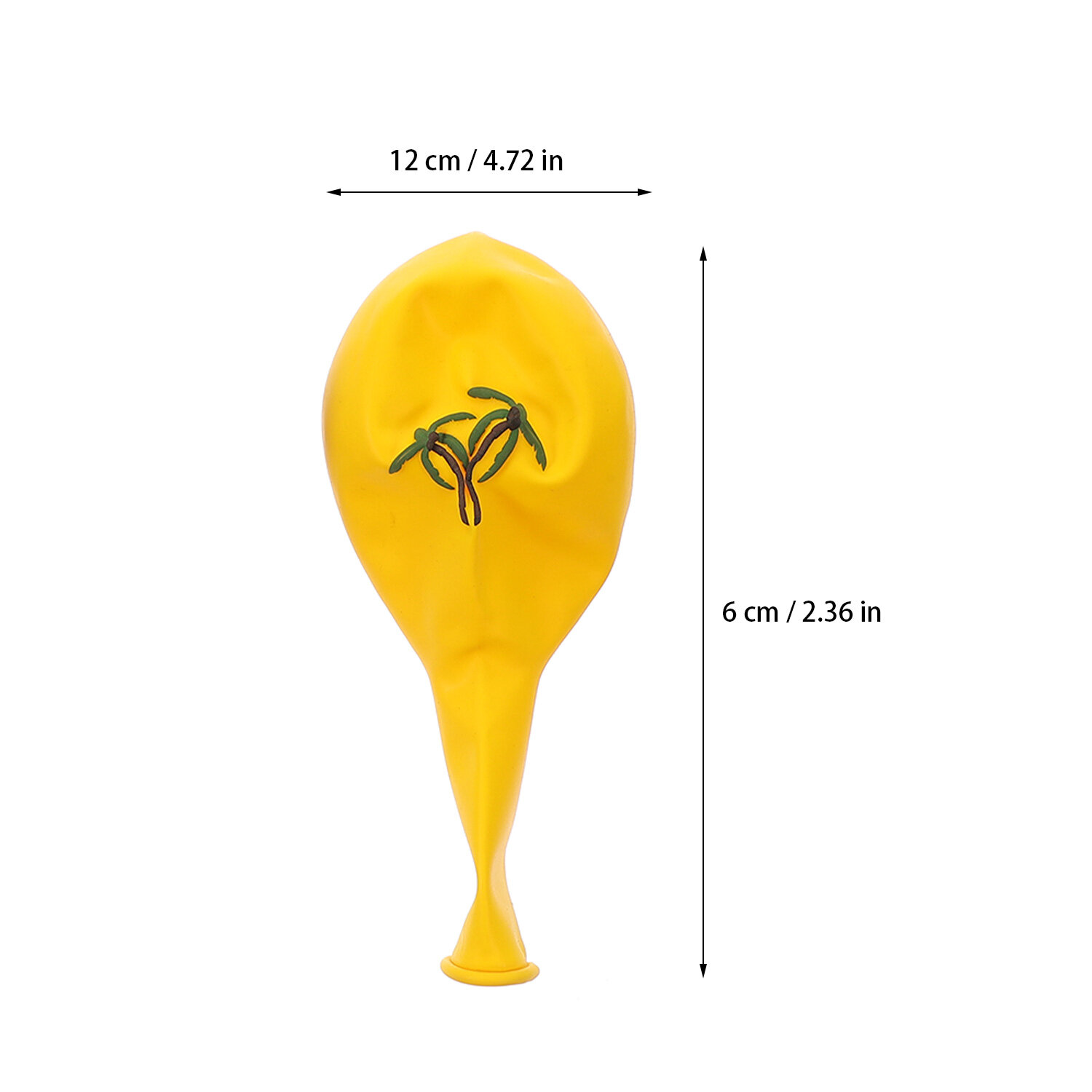 16 Шт Баллоны На Тему Гавайского Праздника Из Латекса Разных Цветов 12X6Cm