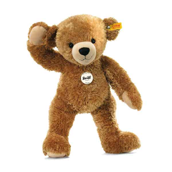 Мягкая игрушка Steiff Happy Teddy Bear (Штайф Счастливый Мишка Тедди светло-коричневый 28 см)