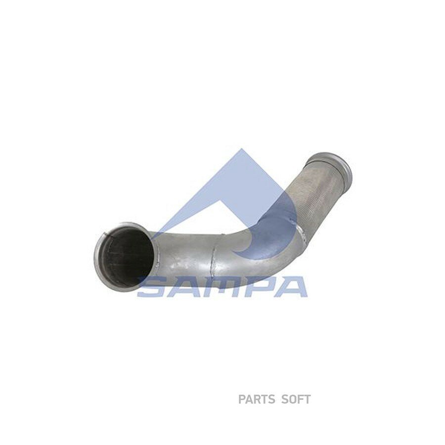 Труба глушителя VOLVO от официального дистрибьютора, SAMPA, артикул 039427