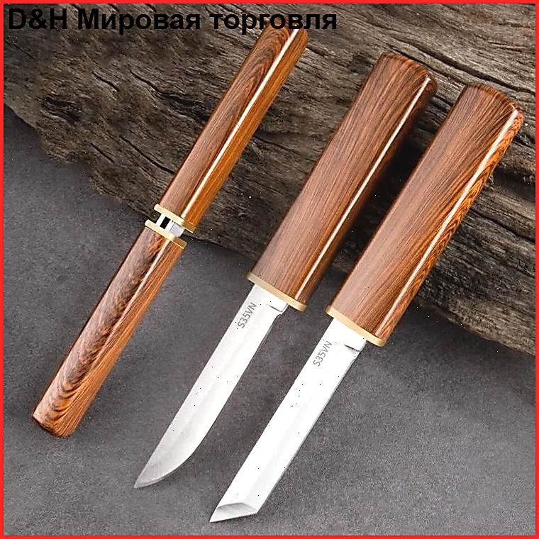 Нож столовый 1 предм. коричневый