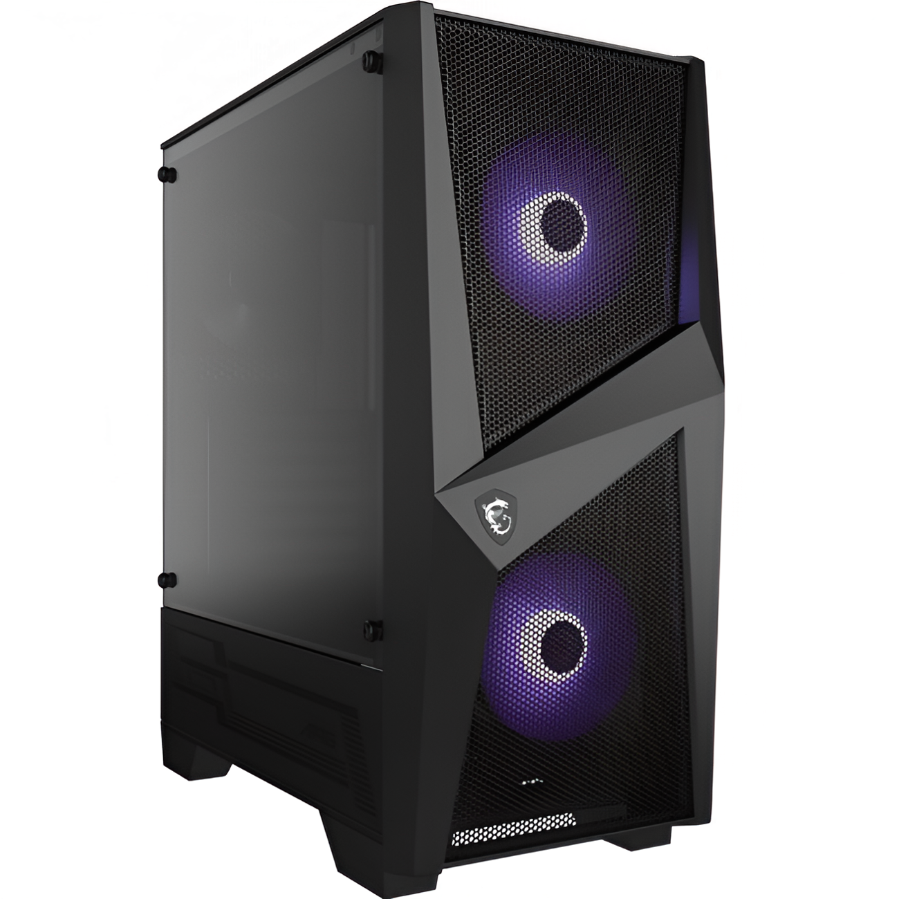 Корпус Midi-Tower MSI MAG FORGE 100M RGB TG Black (306-7G03M21-809)
