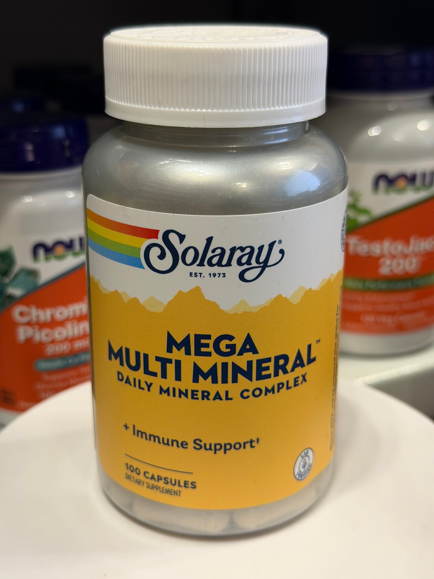 Solaray Mega Multi Mineral - Комплекс минералов Мега мульти 100 капсул