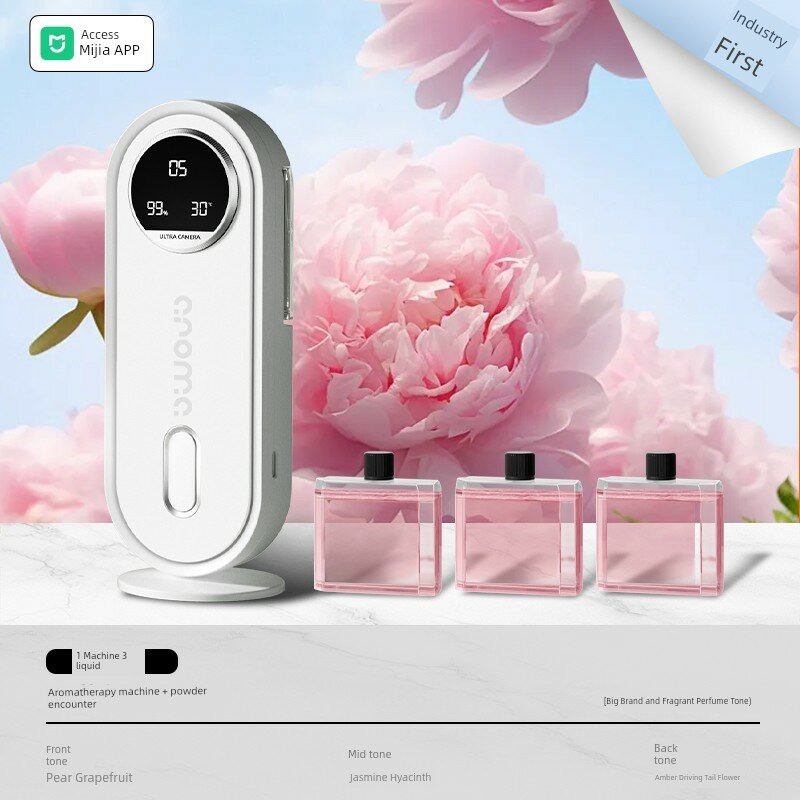 Умный ароматический диффузор с Wi-Fi и увлажнителем с эфирным маслом Pink Chance x 3