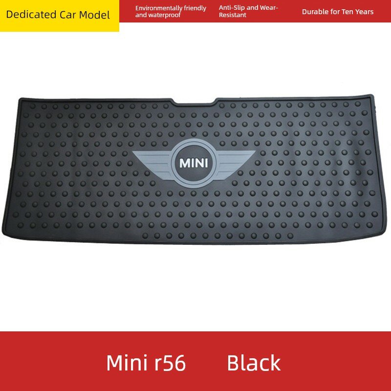 Оригинальная задняя коврик для Mini Cooper R56, черный, OEM, заводское качество, подходит для BMW Mini One, задняя