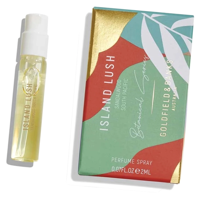 Духи Goldfield And Banks Island Lush пробник 2 / Голдфилд Энд Бэнкс Айленд Лаш миниатюра яркого аромата / Сэмпл парфюма