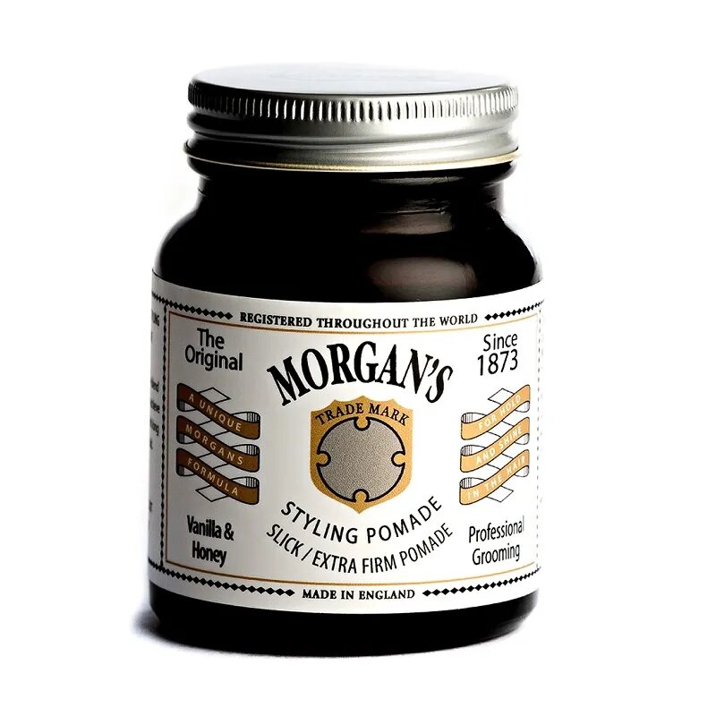 Morgans Pomade Помада для укладки 'Ваниль и мёд' Экстрасильная фиксация 100 г 100 гр