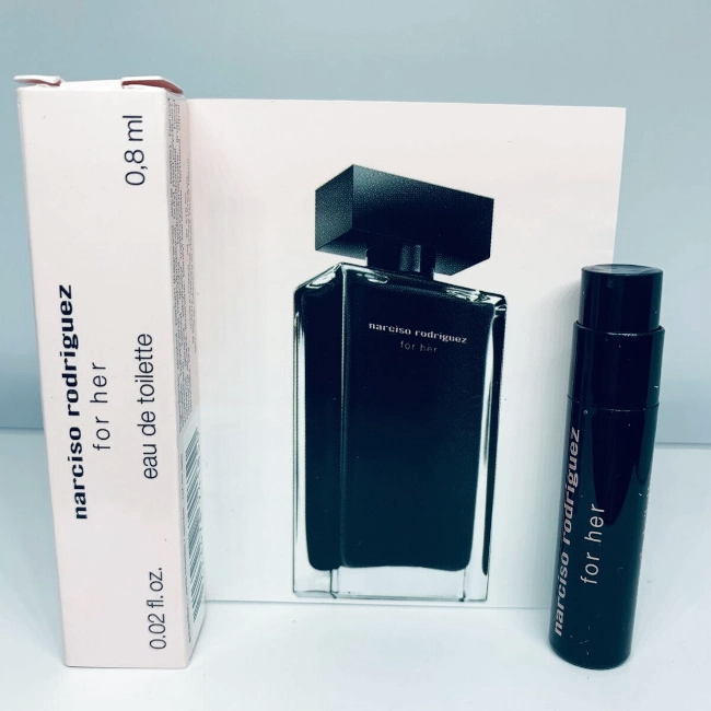Туалетная вода Narciso Rodriguez Narciso Rodriguez For Her пробник 0.8 / Нарциссо Родригес Нарциссо Родригес Для Нее миниатюра парфюма