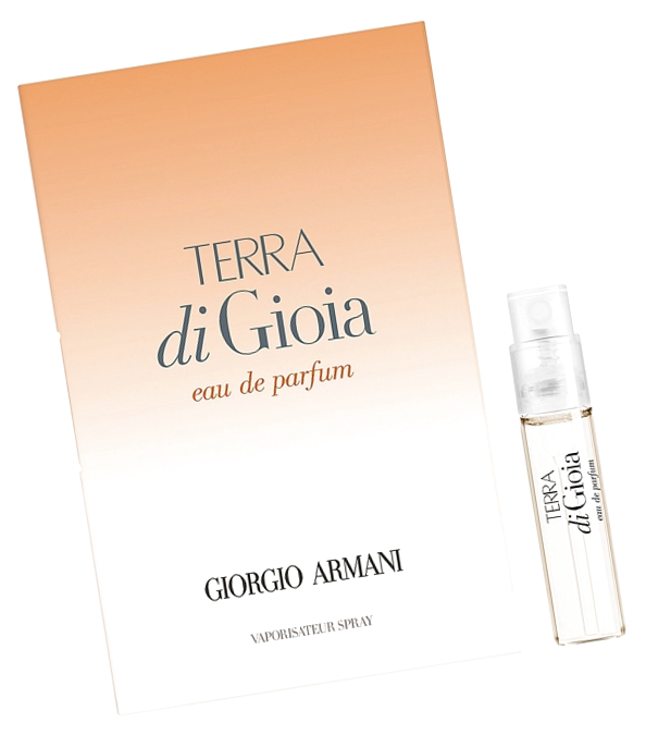 Парфюмерная вода Giorgio Armani Terra Di Gioia сэмпл 1.2 / Джорджио Армани Терра Ди Джоя мини-флакон
