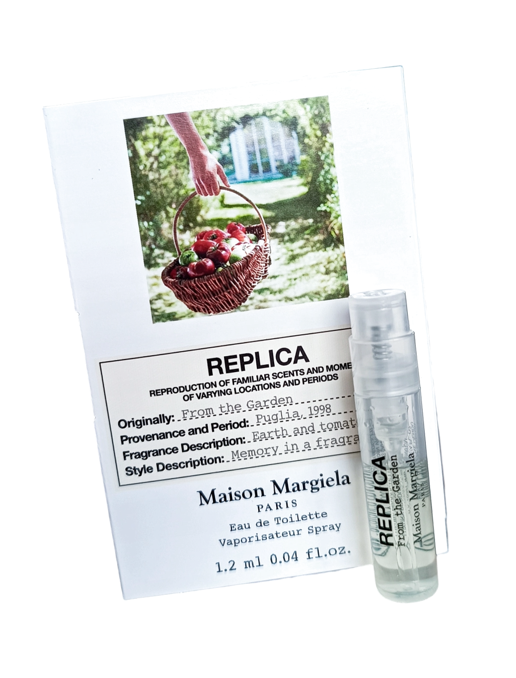 Мейсон Марджела Реплика Фром Зе Гарден проба 1.2 / Туалетная вода Maison Margiela Replica From The Garden миниатюра