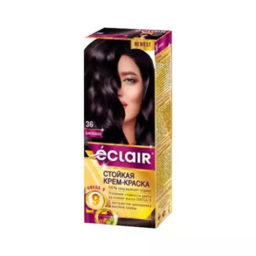 Краска для волос ЕCLAIR 3.6 Баклажан