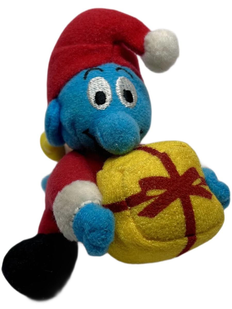 McDonald's (Happy Meal Toys) 2000г. Коллекционная Винтажная Игрушка - смурф (Smurf). McDonalds (Макдональдс) Happy Meal (Хэппи Мил).