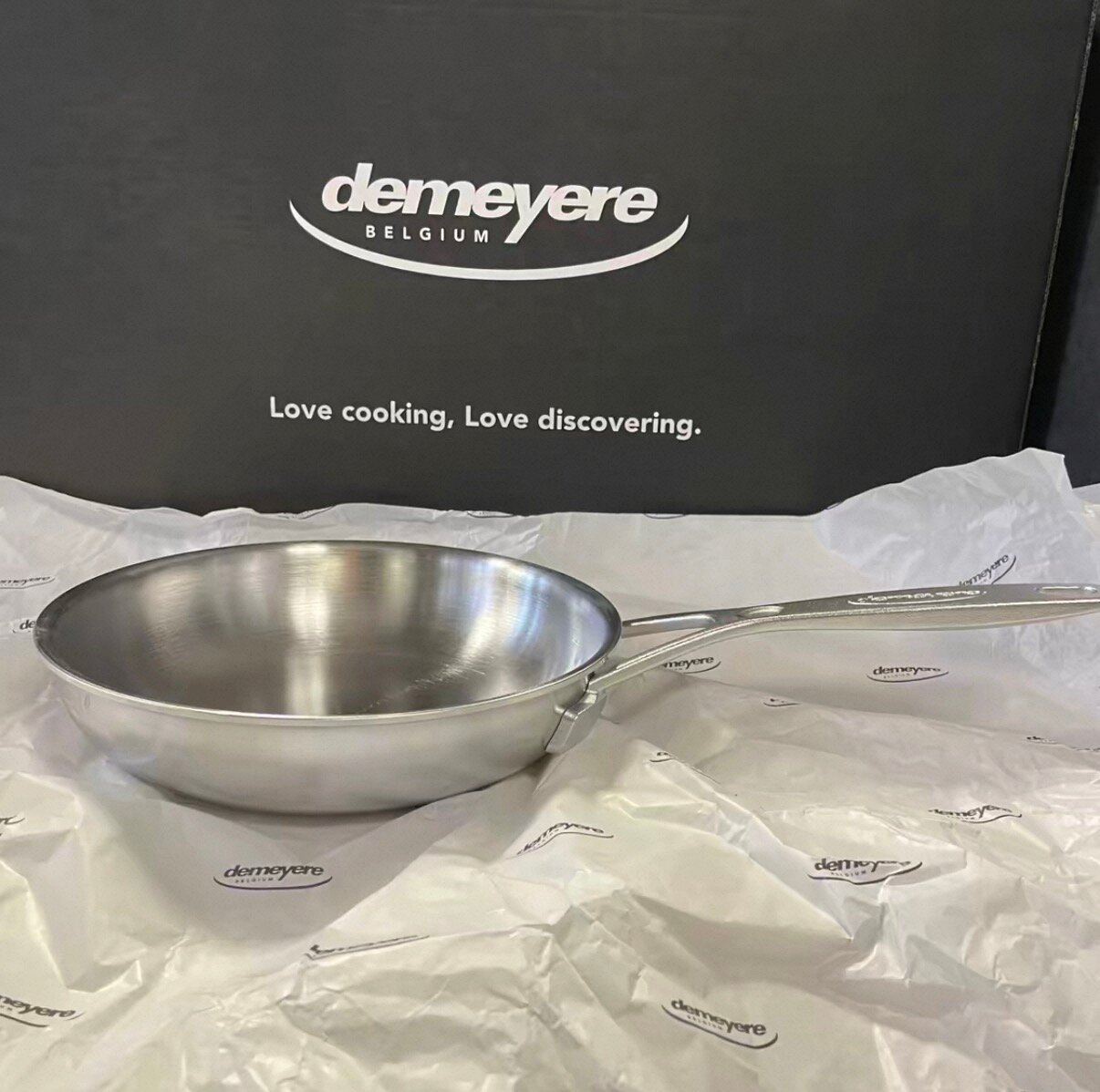 Demeyere Сковорода Сковорода Demeyere Industry Induction из нержавеющей стали 28 см, 28 см