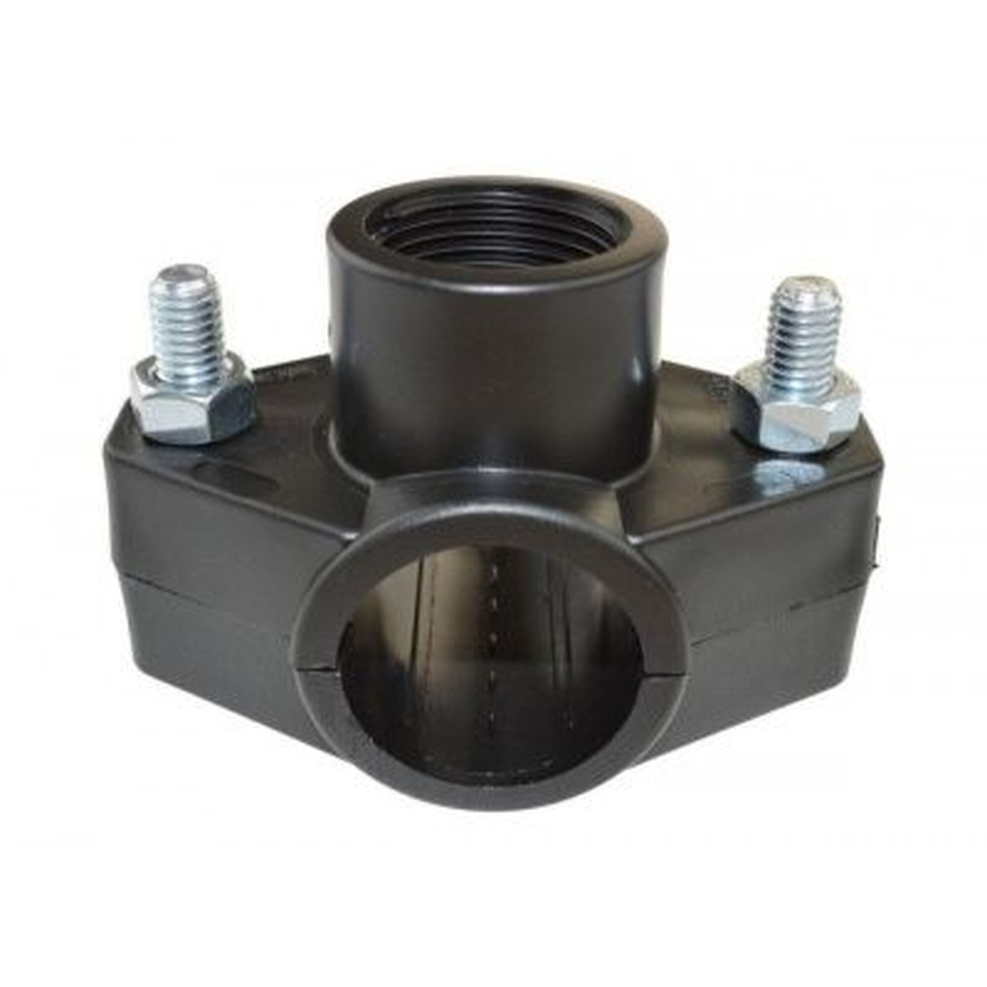Седелка PE 40×3/4" \ Irritec, с уплотнительным кольцом, цвет черный