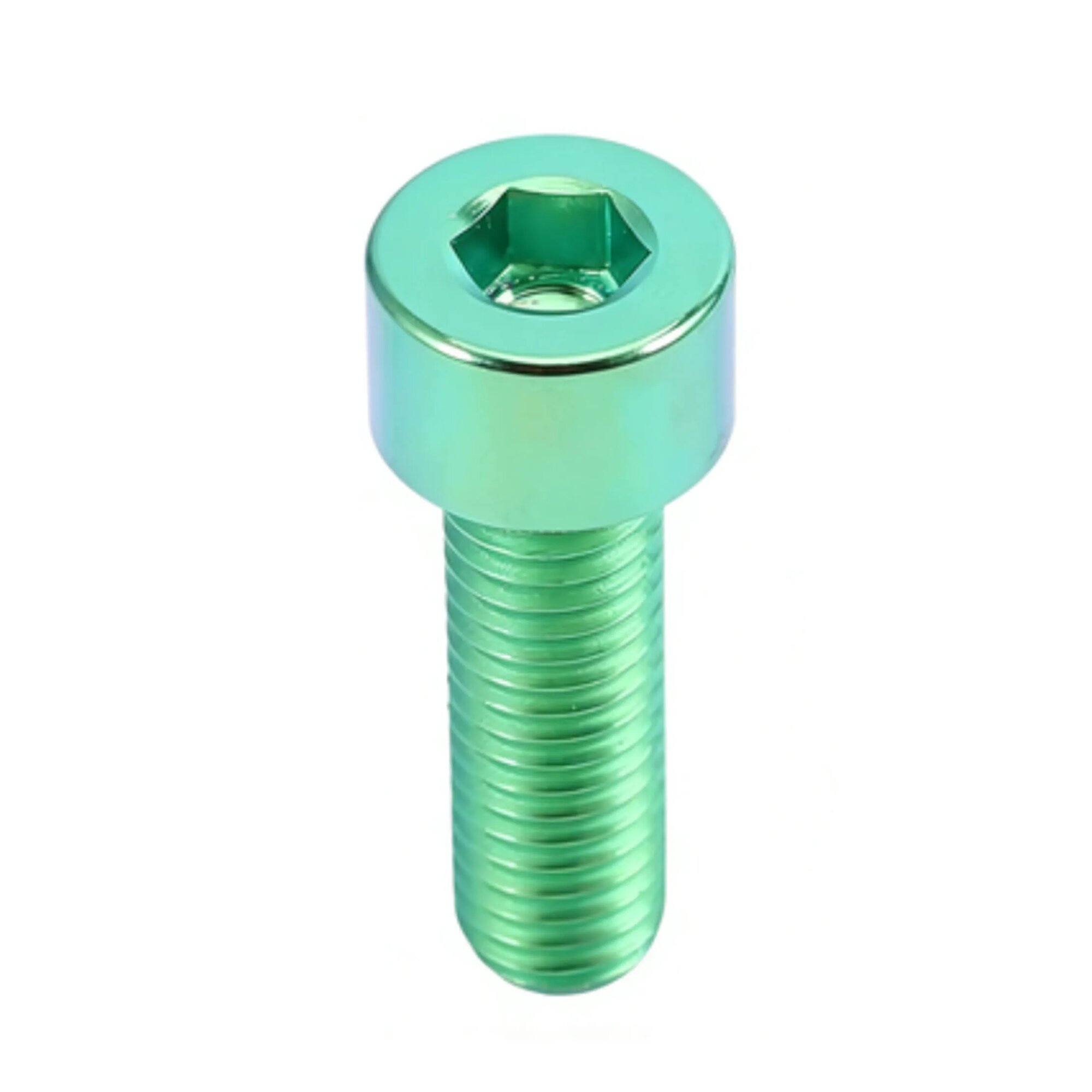 Титановые болты DIN912 TC4 M5 M6 M8 для велосипеда Зеленый, Green, M6x25