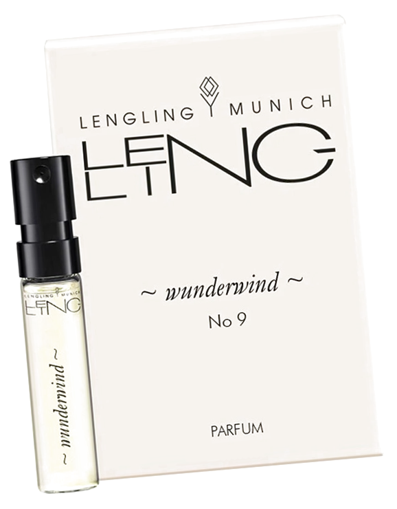 Сэмпл парфюма Lengling No 9 Wunderwind 1.5 / Духи Ленглинг 9 Вандервинд пробник / Аромат в мини-флаконе