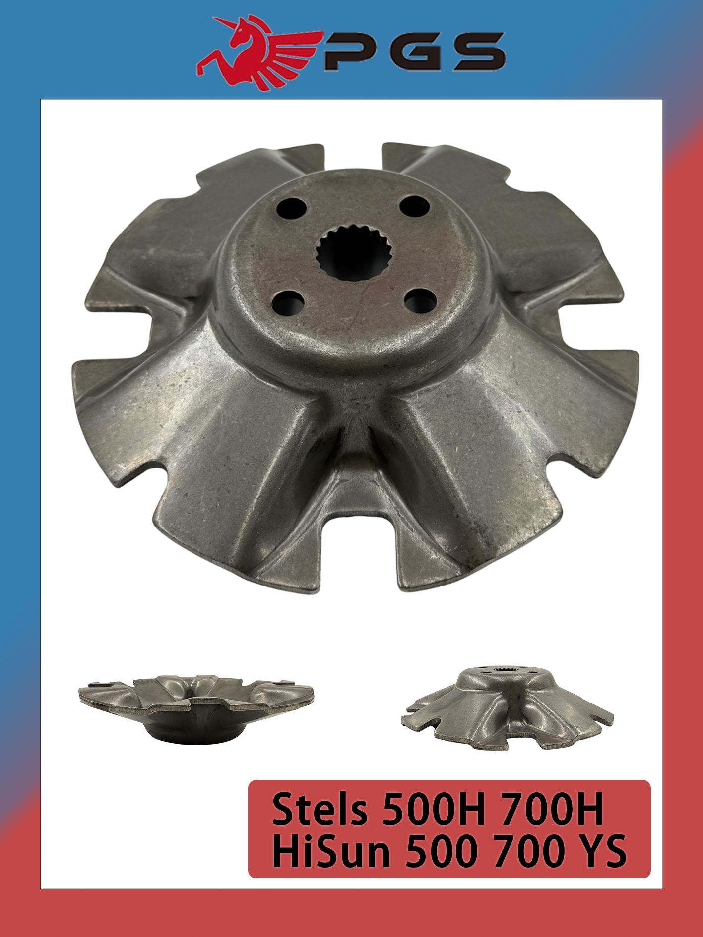 Кулачковый диск первичного привода вариатора для Stels Hisun 500 700 HS500 HS700 Massimo MSU500 MSU700 90600-004-0000 21400-004-0000 324700003