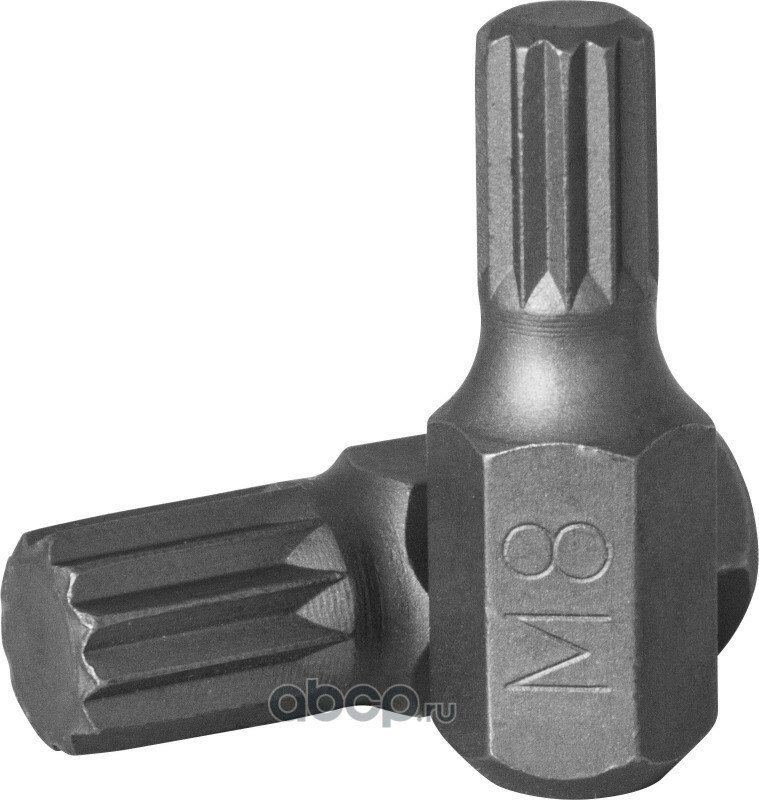Бита 55845 spline м8 х 30 мм, шестигранник, 10 мм OMBRA 531708