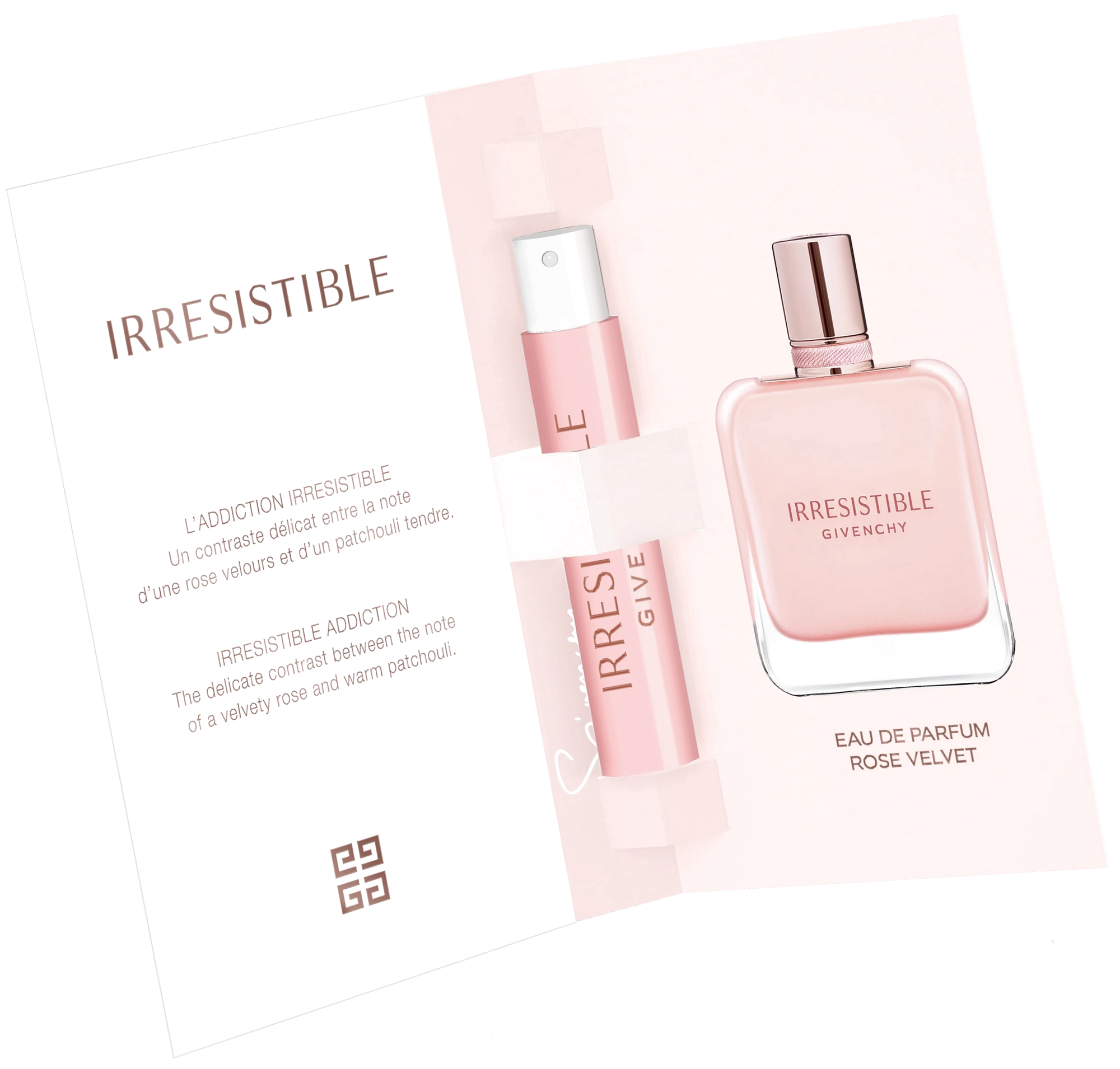 Парфюмерная вода Givenchy Irresistible Rose Velvet пробник 1 / Миниатюра Живанши Иррезистибл Роза Вельвет