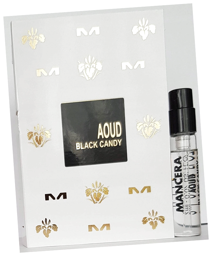 Парфюмерная вода Mancera Aoud Black Candy пробник 2 / Мансера Ауд Блэк Кэнди миниатюра / Красивый и оригинальный аромат