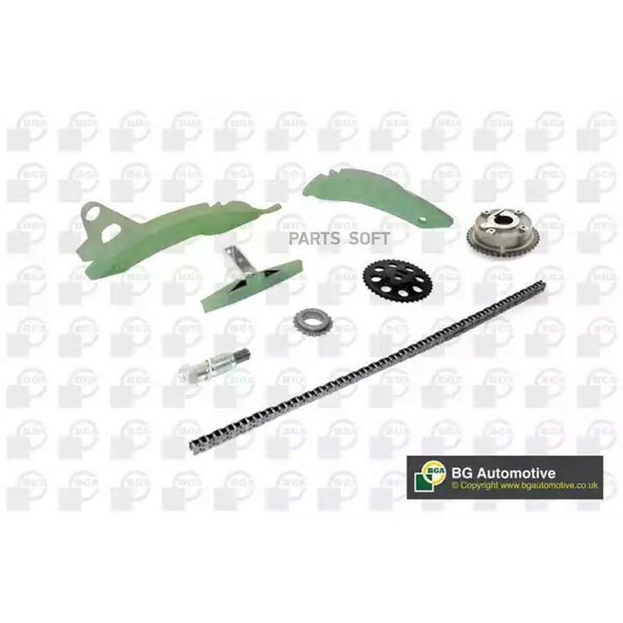 Комплект цепи ГРМ Citroen C4 2011-, C4 Grand Picasso 2010-2012, C4 Picasso 2010-2013, C5 2009-2013, от официального дистрибьютора, BGA, артикул TC1025VFK