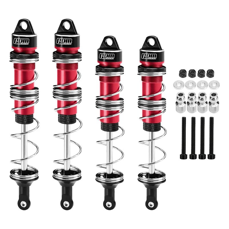 Металлические амортизаторы GPM ARA330621 ARA330622 ARA330848 ARA330849 для ARRMA Красный
